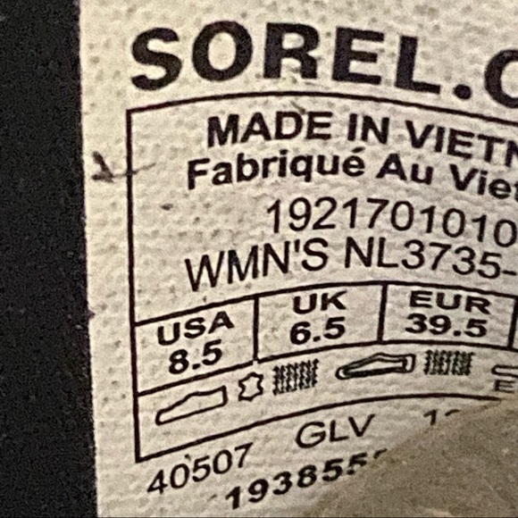 Sorel Harlow Leather Side Zip Bootie Size 8.5 Wmn - Picture 12 of 12